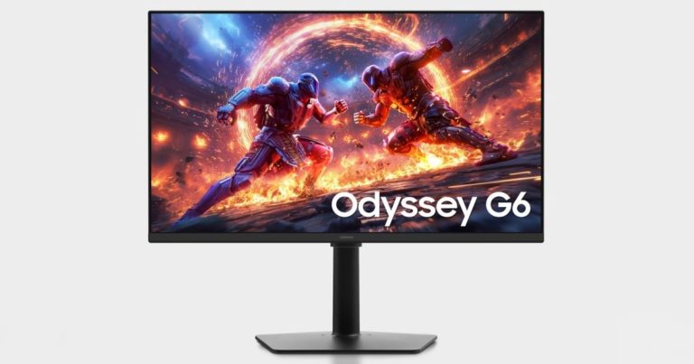 Samsung's new 1,040Hz Odyssey G6 is proof that gaming monitors aren't done evolving