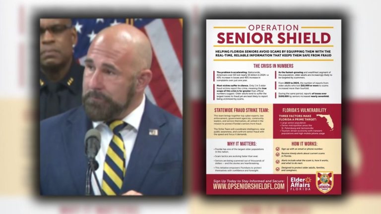 Florida launches ‘Operation Senior Shield’ after surge of elder fraud cases station icon