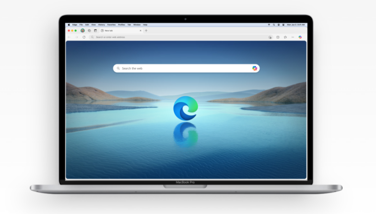 Microsoft Edge Achieves Sub-300ms Load Times, Setting New Browser Speed Standard Microsoft Edge browser interface on laptop screen