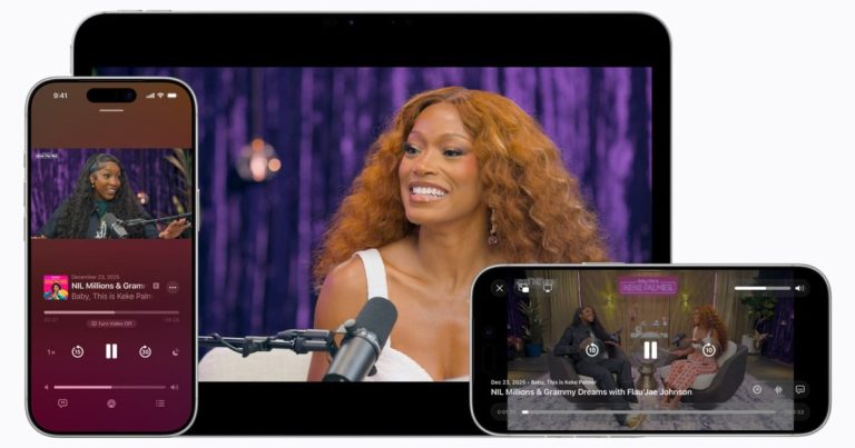Apple’s Podcast glow-up brings video, ads, and offline viewing