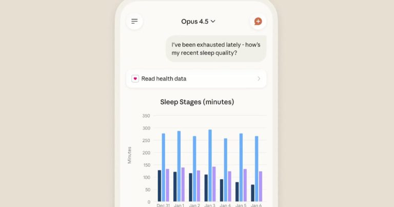You can now connect Claude with Apple Health to get insights from your fitness data You can now connect Claude with Apple Health to get insights from your fitness data