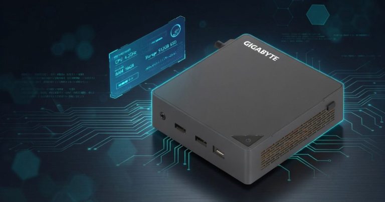 This tiny Brix mini PC brings Intel Panther Lake to your desk