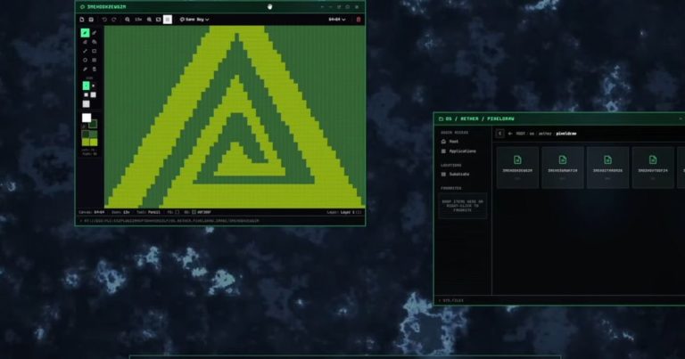 Your browser is now a cyberpunk OS with native Bluesky hooks