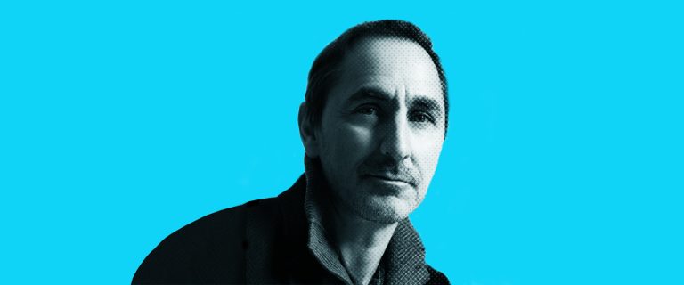 The header image is a headshot of David Droga.