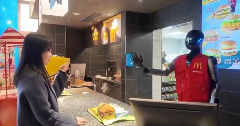 Watch McDonald’s test humanoid robots on the front line Watch McDonald's test humanoid robots on the front line