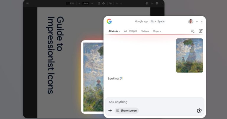 Google app just launched on Windows, and it wants to pull a Spotlight trick from Macs