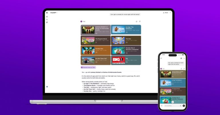You can now ask ChatGPT to find your next movie or TV show on Tubi You can now ask ChatGPT to find your next movie or TV show on Tubi