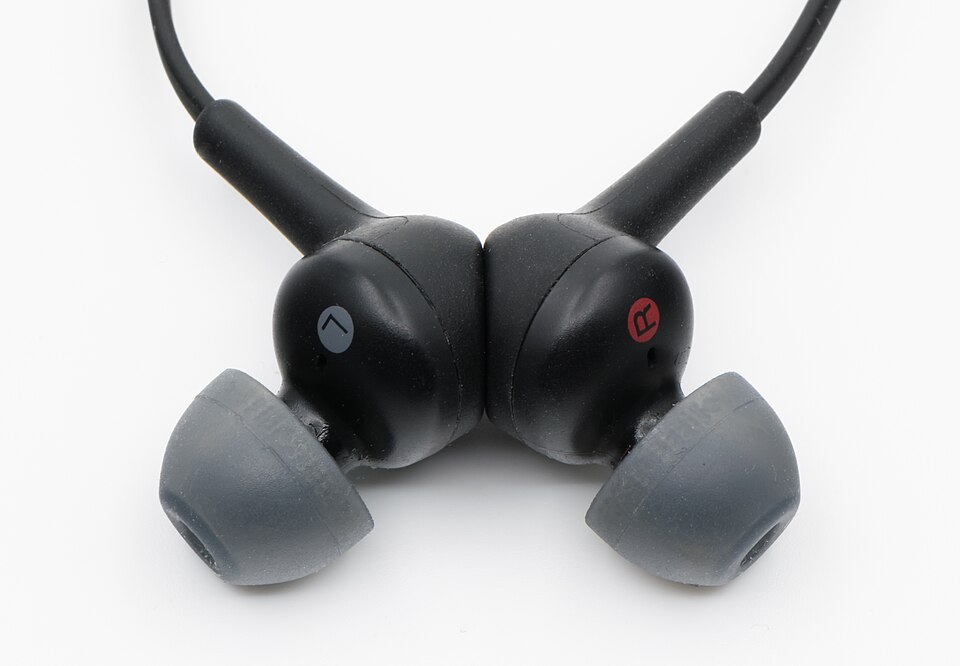Sony headphones different angle side view