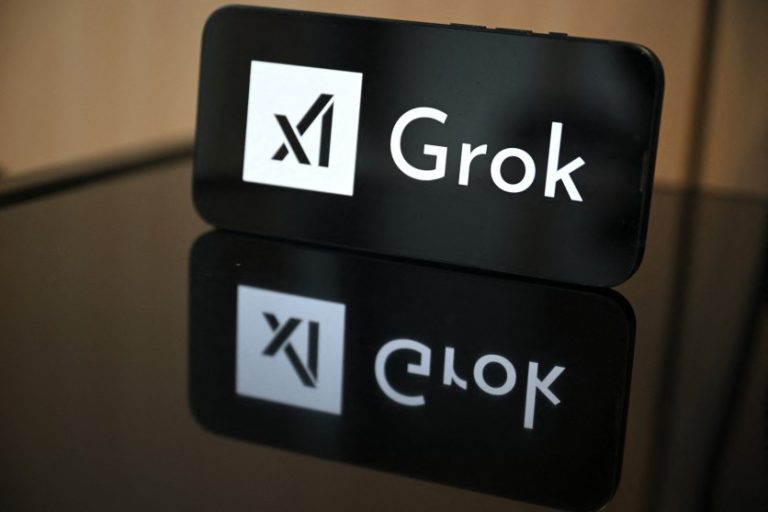 Grok 4.5 Enters Private Beta at SpaceX With 1.5 Trillion Parameters xAI Grok AI assistant logo on smartphone - Grok 4.5 private beta