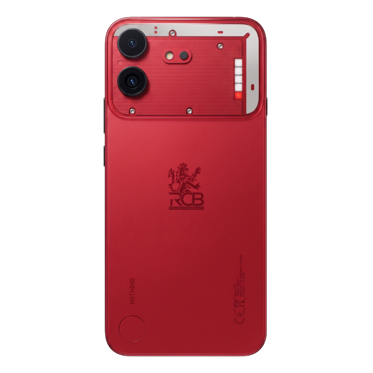 Nothing Phone 4b smartphone transparent back design Glyph interface