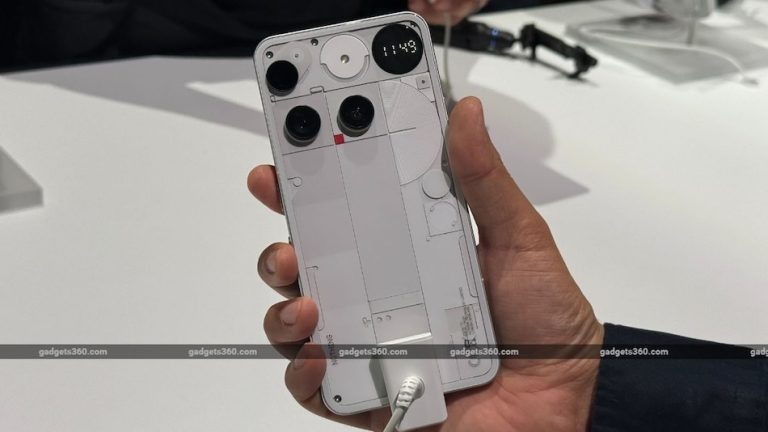 Nothing Phone 3 smartphone product image India launch