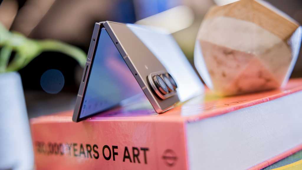 Samsung Galaxy Z Fold 8 Ultra foldable phone second angle view