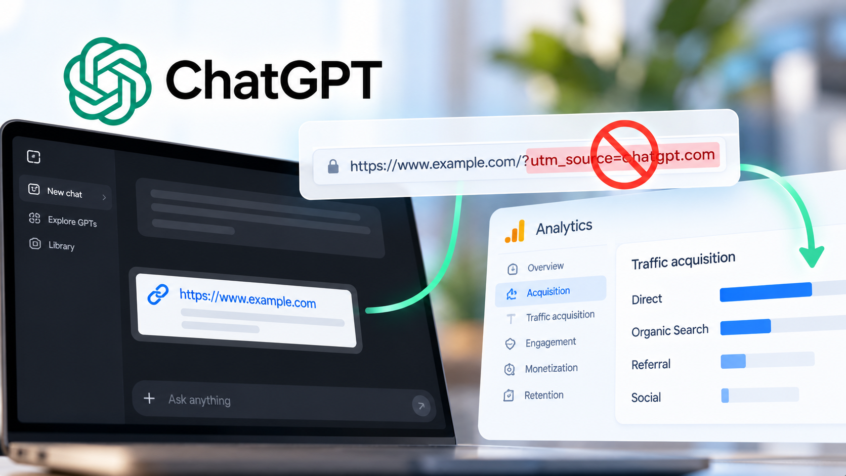 ChatGPT Drops UTM Tracking, AI Visits Show as Direct