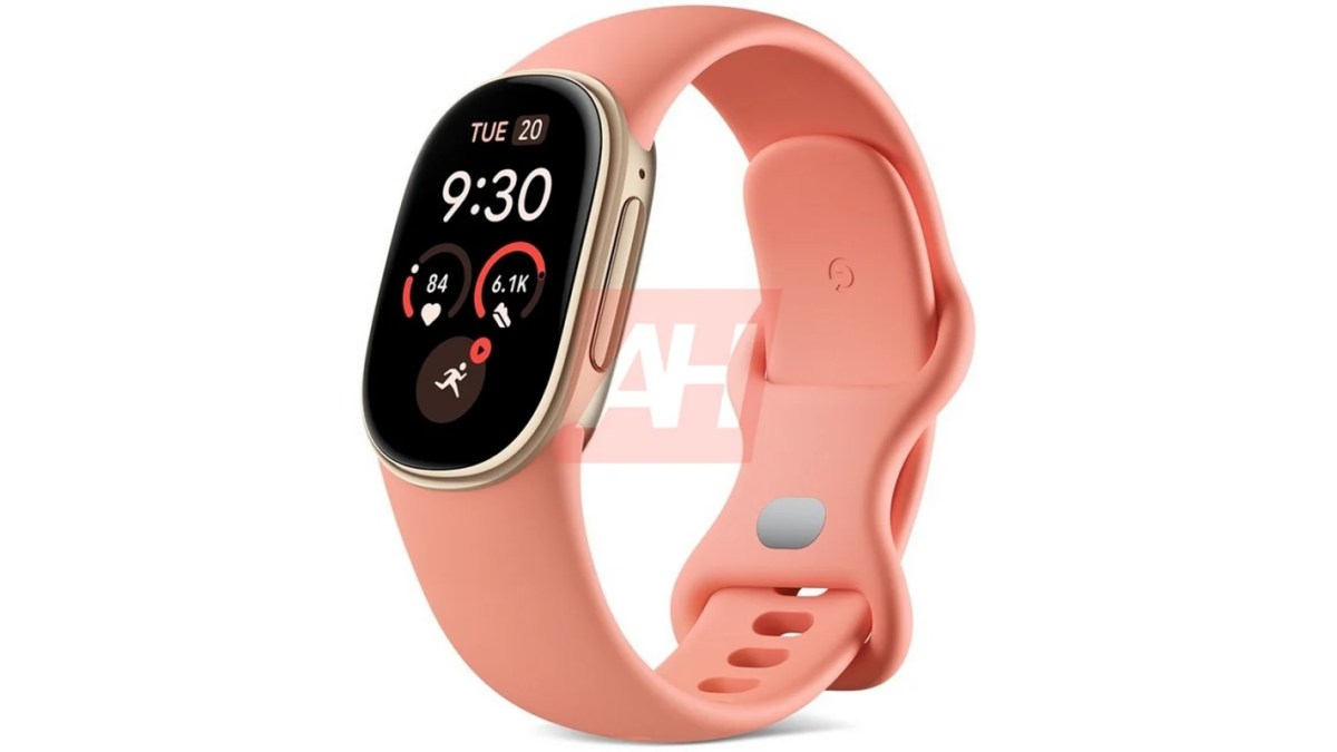 Fitbit Edge renders showing colour options