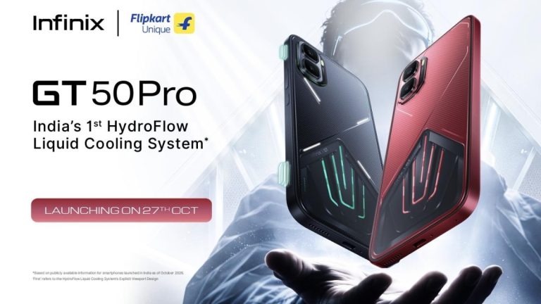 Infinix GT 50 Pro India launch teaser