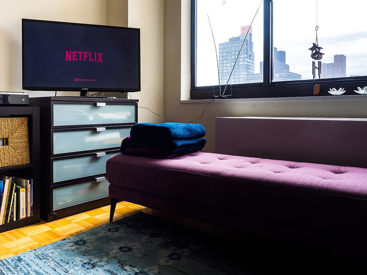 Netflix streaming on a screen, home of the AI Gone Rogue documentary