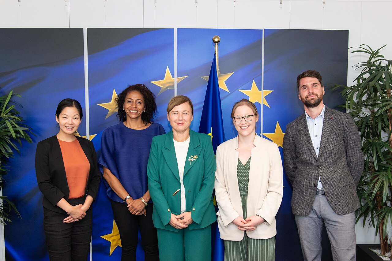 OpenAI representatives visiting the European Commission