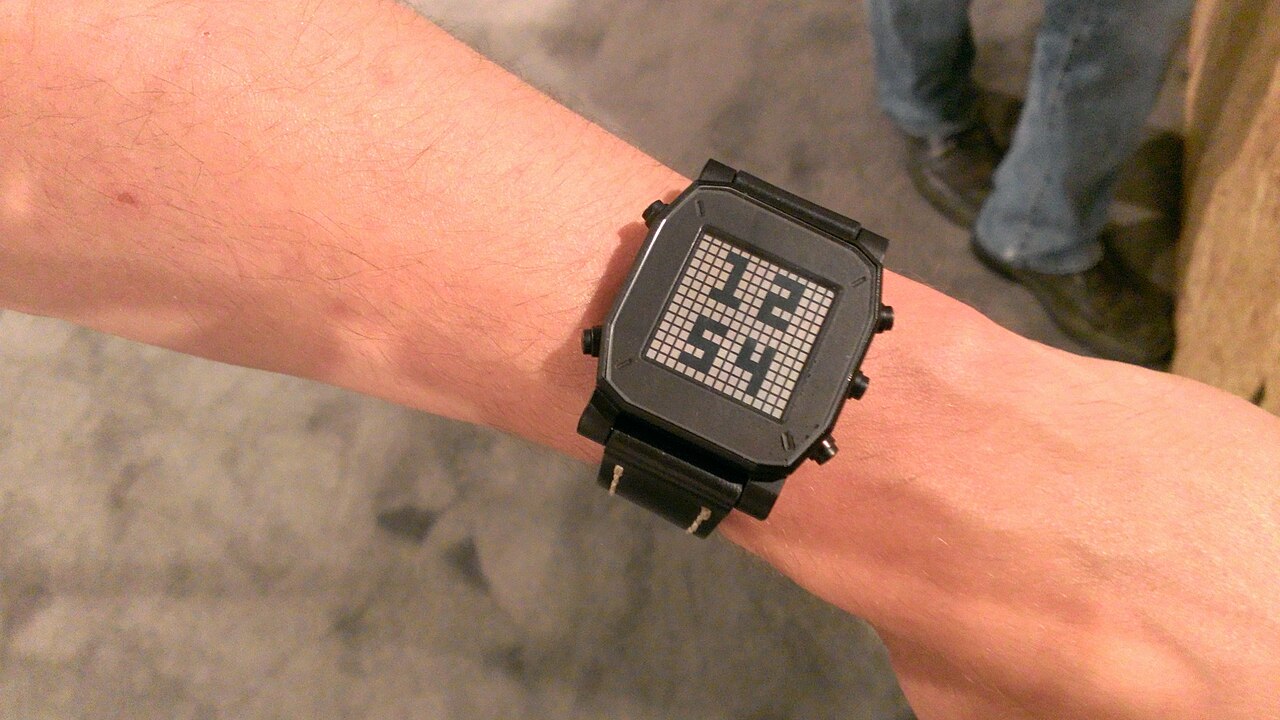 Smartwatch on wrist